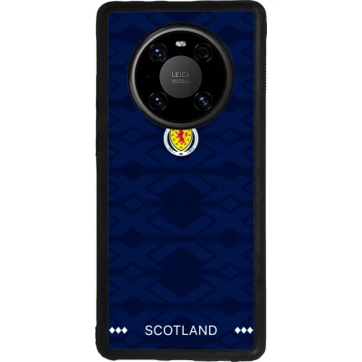 Huawei Mate 40 Pro Case Hülle - Silikon schwarz Schottland 2026 personalisierbares Fussballtrikot