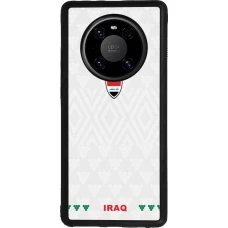 Coque Huawei Mate 40 Pro - Silicone rigide noir Maillot de football Irak 2026 personnalisable