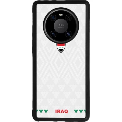 Coque Huawei Mate 40 Pro - Silicone rigide noir Maillot de football Irak 2026 personnalisable
