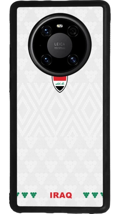 Huawei Mate 40 Pro Case Hülle - Silikon schwarz Irak 2026 personalisierbares Fussballtrikot
