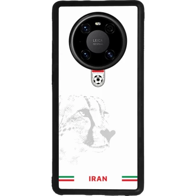 Coque Huawei Mate 40 Pro - Silicone rigide noir Maillot de football Iran 2026 personnalisable