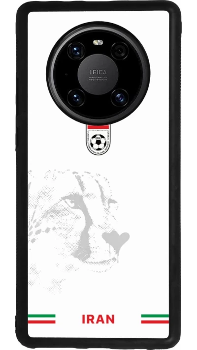 Huawei Mate 40 Pro Case Hülle - Silikon schwarz Iran 2026 personalisierbares Fussballtrikot