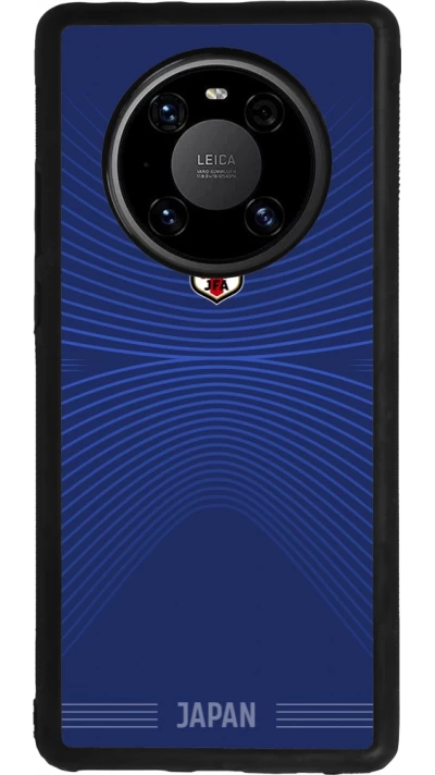Huawei Mate 40 Pro Case Hülle - Silikon schwarz Japan 2026 personalisierbares Fussballtrikot