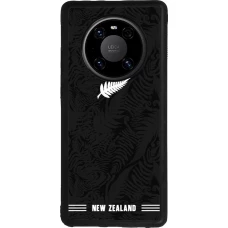 Huawei Mate 40 Pro Case Hülle - Silikon schwarz Neuseeland 2026 personalisierbares Fussballtrikot