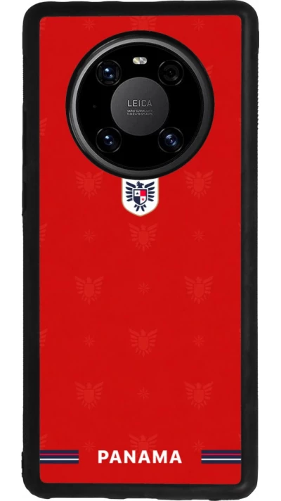 Huawei Mate 40 Pro Case Hülle - Silikon schwarz Panama 2026 personalisierbares Fussballtrikot