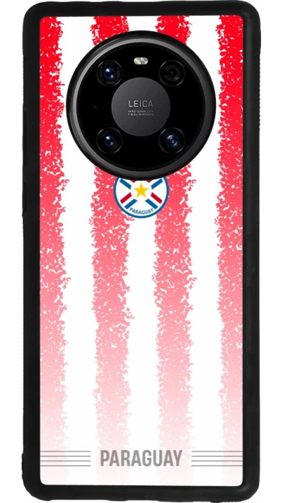 Huawei Mate 40 Pro Case Hülle - Silikon schwarz Paraguay 2026 personalisierbares Fussballtrikot