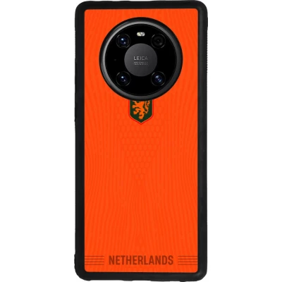 Coque Huawei Mate 40 Pro - Silicone rigide noir Maillot de football Pays-Bas 2026 personnalisable