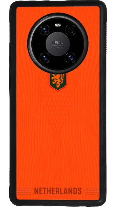 Huawei Mate 40 Pro Case Hülle - Silikon schwarz Niederlande 2026 personalisierbares Fussballtrikot