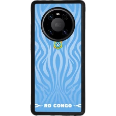 Huawei Mate 40 Pro Case Hülle - Silikon schwarz Demokratische Republik Kongo 2026 personalisierbares Fussballtrikot