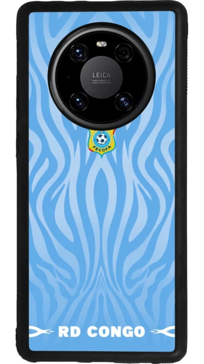 Huawei Mate 40 Pro Case Hülle - Silikon schwarz Demokratische Republik Kongo 2026 personalisierbares Fussballtrikot