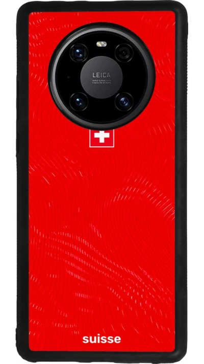 Huawei Mate 40 Pro Case Hülle - Silikon schwarz Schweiz 2026 personalisierbares Fussballtrikot