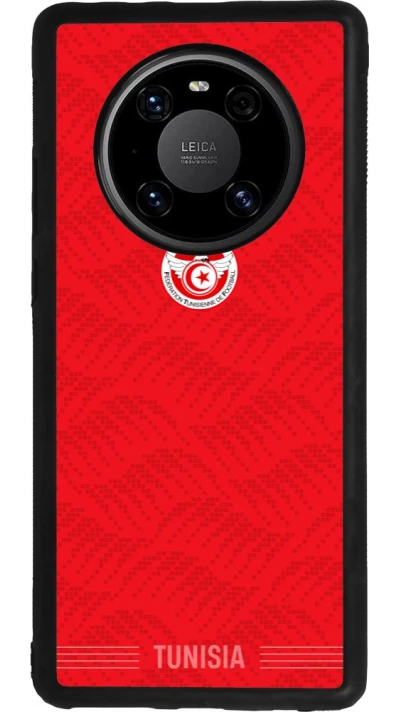 Huawei Mate 40 Pro Case Hülle - Silikon schwarz Tunesien 2026 personalisierbares Fussballtrikot