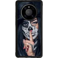 Huawei Mate 40 Pro Case Hülle - Silikon schwarz Halloween 18 19