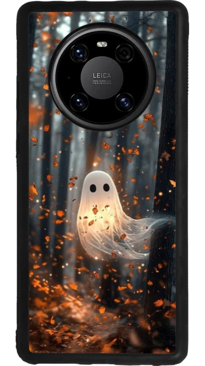 Huawei Mate 40 Pro Case Hülle - Silikon schwarz Halloween 2025 Ghost in the forest