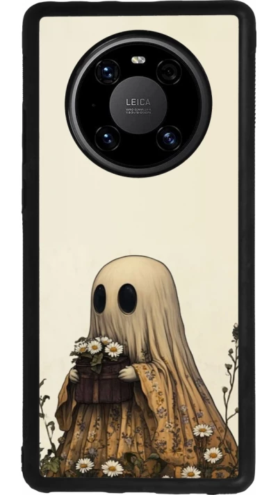 Huawei Mate 40 Pro Case Hülle - Silikon schwarz Halloween 2025 Ghost gardener