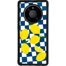 Huawei Mate 40 Pro Case Hülle - Silikon schwarz Illustration lemons 2026