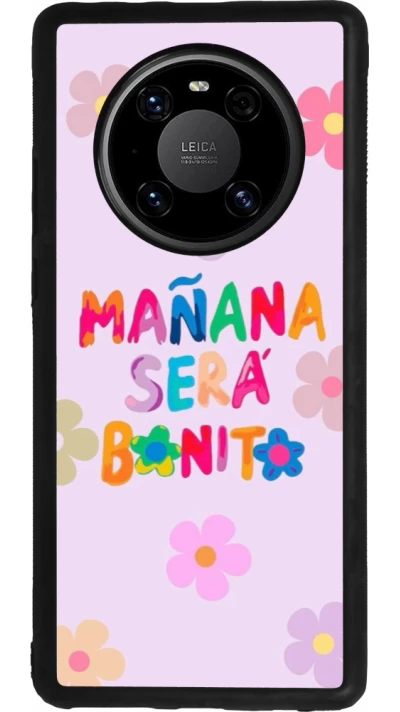 Huawei Mate 40 Pro Case Hülle - Silikon schwarz Karol G Manana sera bonito