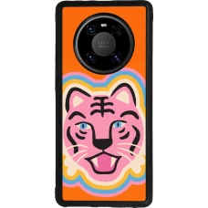 Huawei Mate 40 Pro Case Hülle - Silikon schwarz Lion colors 2026