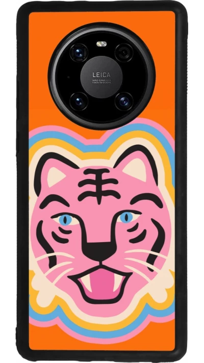 Huawei Mate 40 Pro Case Hülle - Silikon schwarz Lion colors 2026