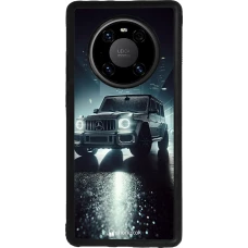 Huawei Mate 40 Pro Case Hülle - Silikon schwarz Mercedes G AMG Nacht