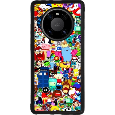 Huawei Mate 40 Pro Case Hülle - Silikon schwarz Mixed cartoons
