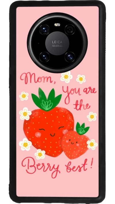 Huawei Mate 40 Pro Case Hülle - Silikon schwarz Mom 2026 Berry best