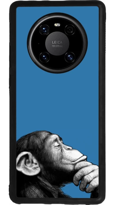 Huawei Mate 40 Pro Case Hülle - Silikon schwarz Monkey Pop Art