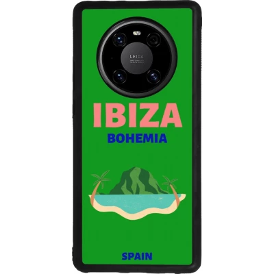 Huawei Mate 40 Pro Case Hülle - Silikon schwarz Pop Summer Destination Ibiza