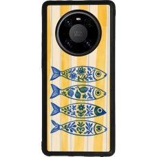 Coque Huawei Mate 40 Pro - Silicone rigide noir Portuguese fish 2026