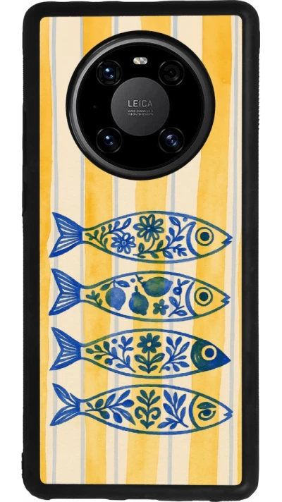 Coque Huawei Mate 40 Pro - Silicone rigide noir Portuguese fish 2026