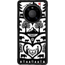 Huawei Mate 40 Pro Case Hülle - Silikon schwarz Poya Schweiz 2