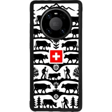 Huawei Mate 40 Pro Case Hülle - Silikon schwarz Poya Schweiz 3