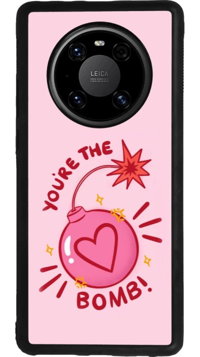 Coque Huawei Mate 40 Pro - Silicone rigide noir Saint Valentines Day 26 You are the bomb