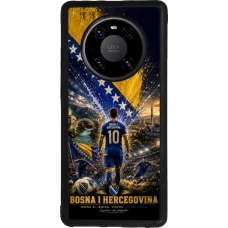 Huawei Mate 40 Pro Case Hülle - Silikon schwarz Fussball Bosnien und Herzegowina splash 2026