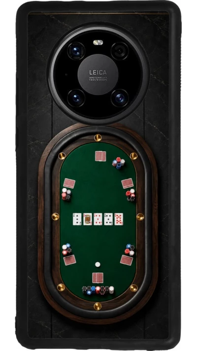 Huawei Mate 40 Pro Case Hülle - Silikon schwarz Sports 2026 Poker
