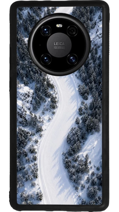 Huawei Mate 40 Pro Case Hülle - Silikon schwarz Sports 2026 Ski