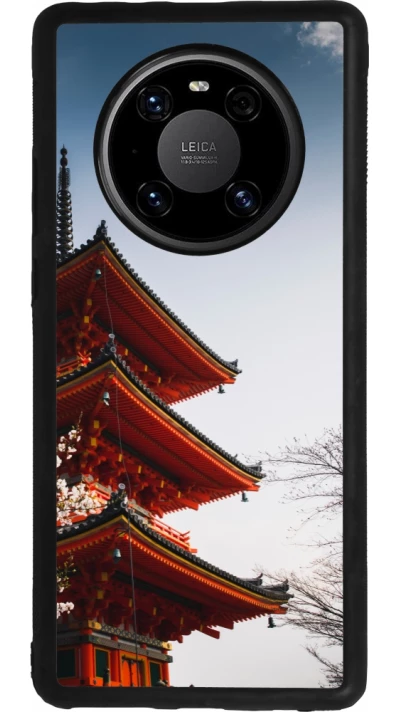 Coque Huawei Mate 40 Pro - Silicone rigide noir Spring 23 Japan