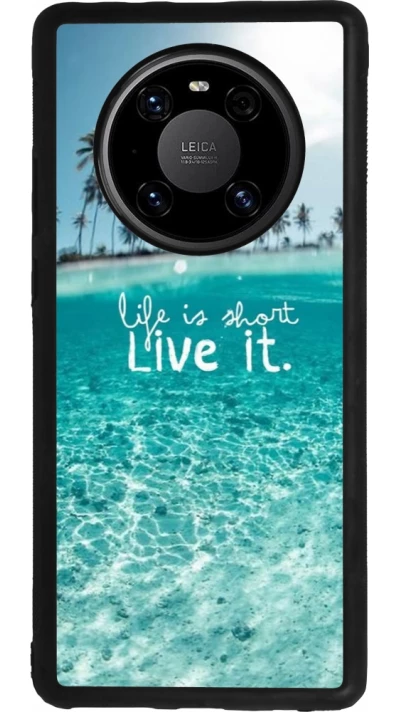 Coque Huawei Mate 40 Pro - Silicone rigide noir Summer 18 24