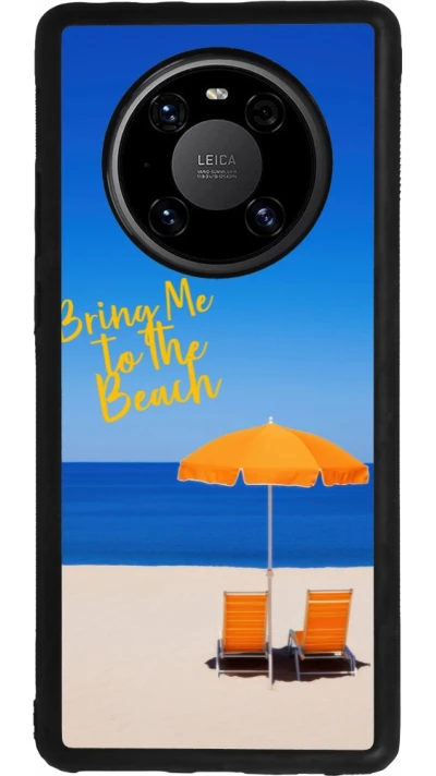 Coque Huawei Mate 40 Pro - Silicone rigide noir Summer 2025 Bring me to the beach