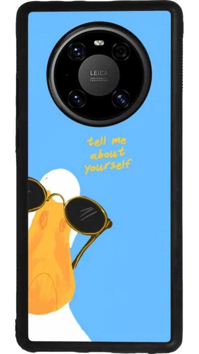 Coque Huawei Mate 40 Pro - Silicone rigide noir Tell me about yourself Summer 2026
