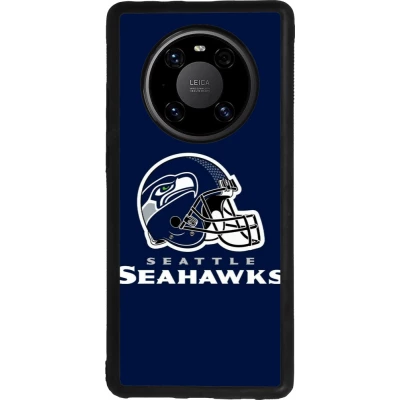 Huawei Mate 40 Pro Case Hülle - Silikon schwarz Super Bowl 26 Seattle 3
