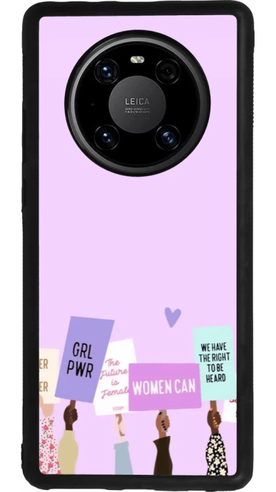 Coque Huawei Mate 40 Pro - Silicone rigide noir Womens day 2026 9