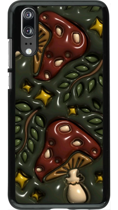 Coque Huawei P20 - Autumn 26 3D mushrooms