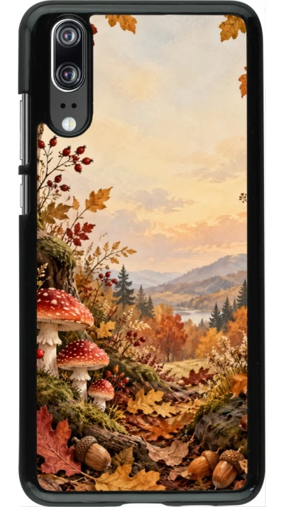 Coque Huawei P20 - Autumn 26 Illustrated Autumn