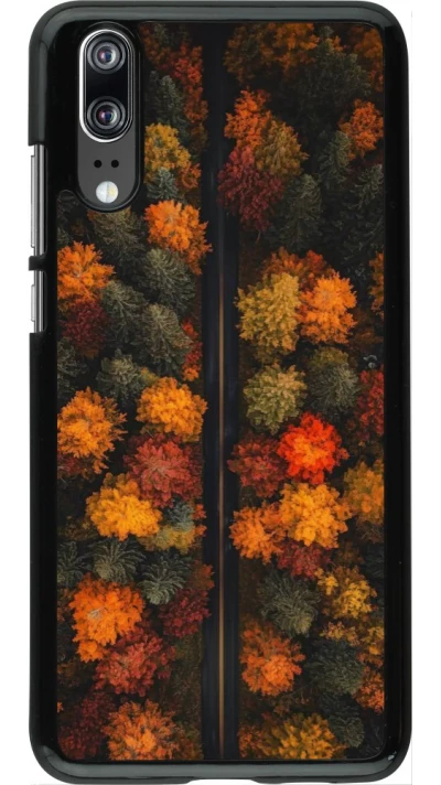 Coque Huawei P20 - Autumn 26 Road in autumn