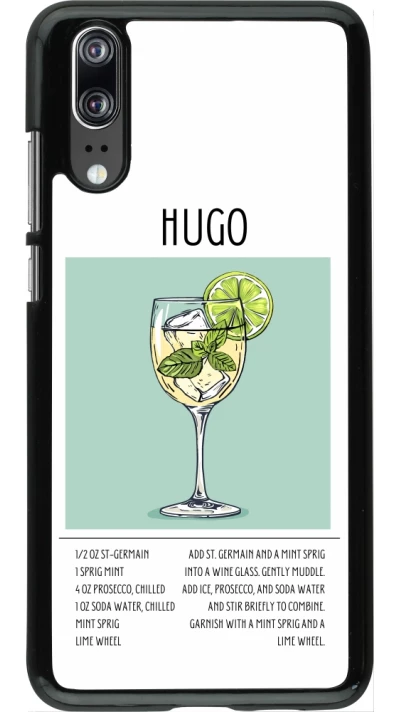 Huawei P20 Case Hülle - Cocktail Rezept Hugo