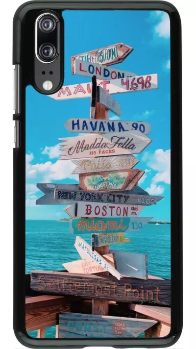 Hülle Huawei P20 - Cool Cities Directions