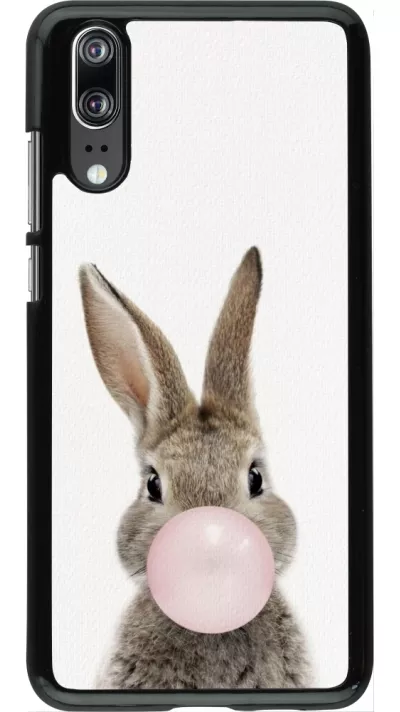 Huawei P20 Case Hülle - Easter 2023 bubble gum bunny
