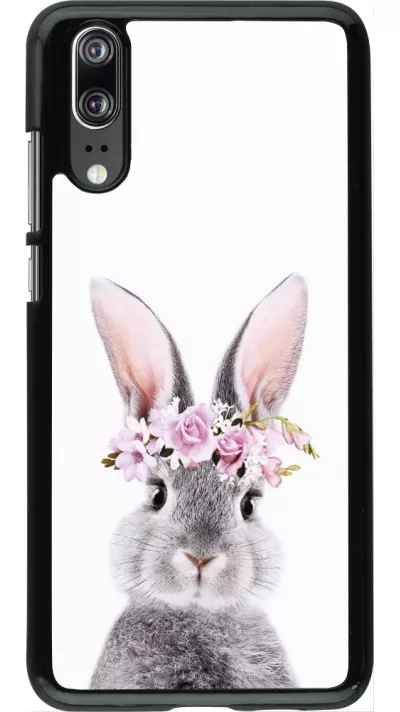 Huawei P20 Case Hülle - Easter 2023 flower bunny