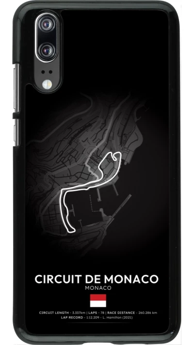 Huawei P20 Case Hülle - F1 Track 2025 Monaco